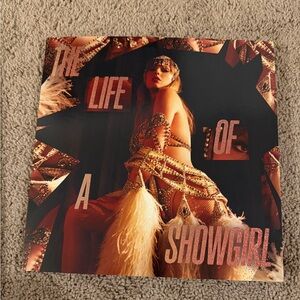Taylor Swift Life of a Showgirl Target exclusive Vinyl